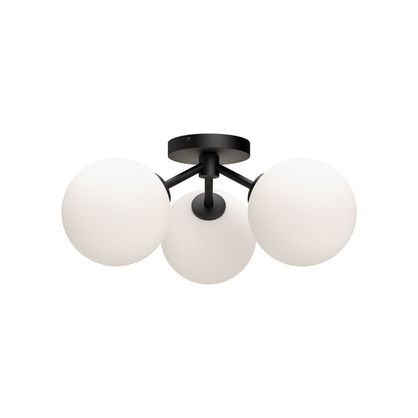 Cassia Semi-Flush Mount Ceiling Light by Alora