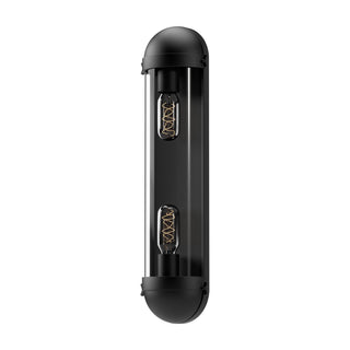 Buy clear-glass-matte-black-and-clear-shade Cyrus Linear Vanity by Alora