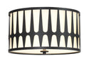Royston Flush Mount Ceiling Light by Crystorama
