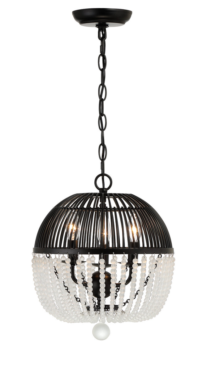 Duval Outdoor (Damp) Mini Chandelier by Crystorama