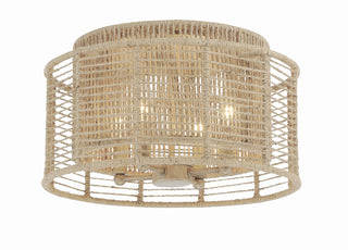 Jayna Outdoor (Damp) Flush Mount Ceiling Light by Crystorama