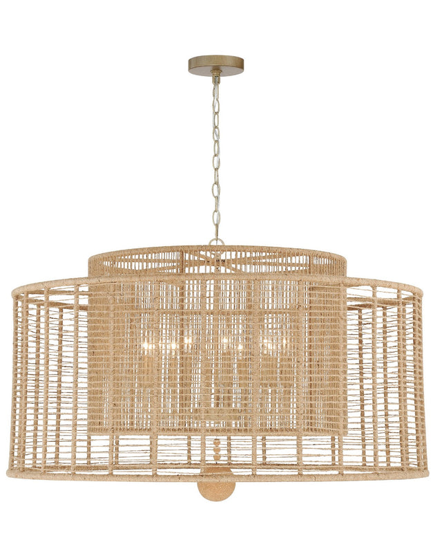 Jayna Outdoor (Damp) Chandelier by Crystorama