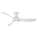 Corona Outdoor (Wet) Flush Mount Ceiling Fan with Light by Modern Forms Fans