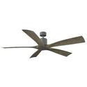 Aviator Outdoor (Wet) Ceiling Fan (Light Kit Available) by Modern Forms Fans