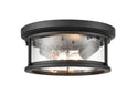 Bresley Outdoor (Damp) Flush Mount Light by Millennium