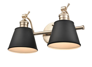 Buy modern-gold Layne Vanity by Millennium