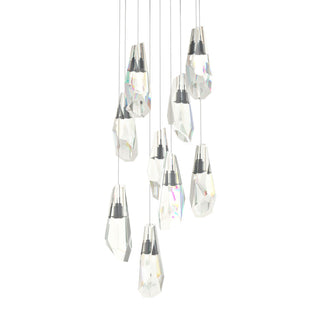 Buy black-and-clear-shade Luma Pendant by Hubbardton Forge