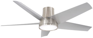 Chubby II Outdoor (Wet) Hugger Ceiling Fan with Light by Minka Aire