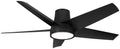 Chubby II Outdoor (Wet) Hugger Ceiling Fan with Light by Minka Aire