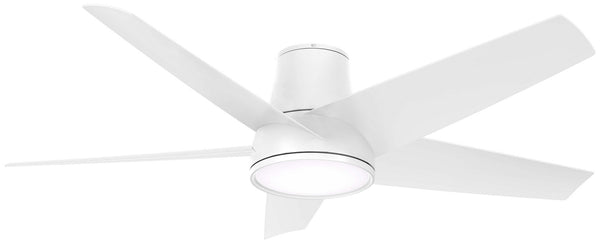 5-Blades Chubby II Outdoor (Wet) Hugger Ceiling Fan with Light by Minka Aire