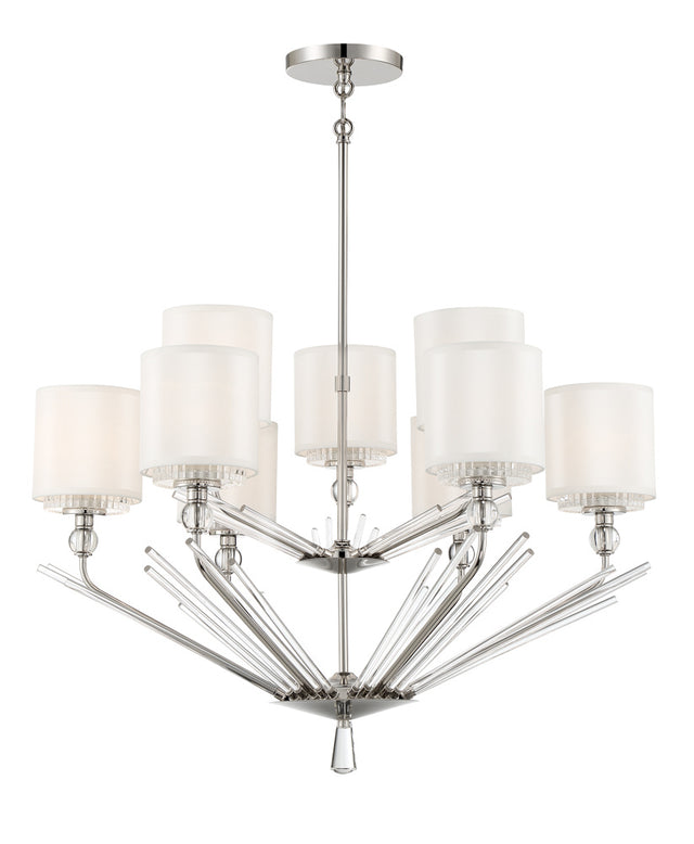 Sutton by Robin Baron Outdoor (Damp) Chandelier by Metropolitan