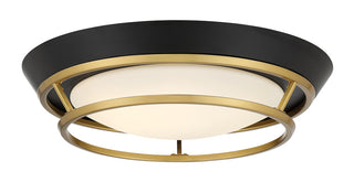 Beam Me Up! Outdoor (Damp) Flush Mount Ceiling Light by George Kovacs