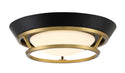 Beam Me Up! Outdoor (Damp) Flush Mount Ceiling Light by George Kovacs