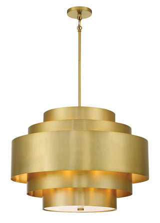 Buy soft-brass-with-frosted-glass SpyGlass Terrace Outdoor (Damp) Pendant by Minka-Lavery