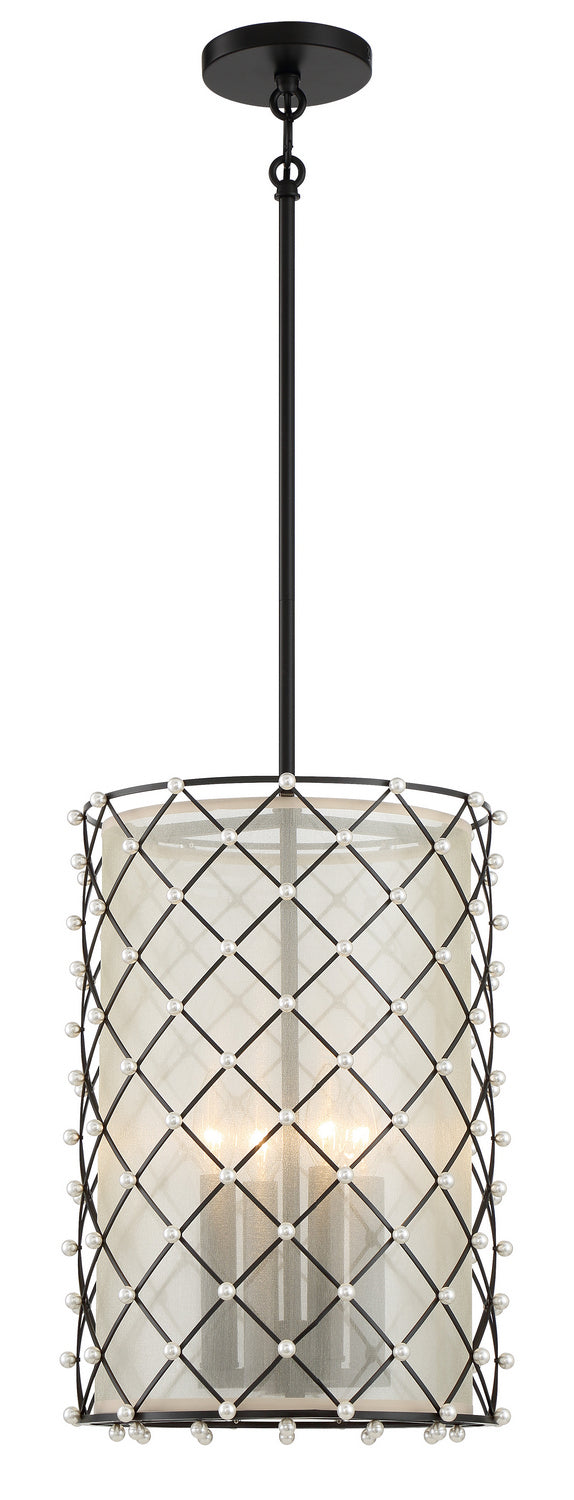 Sheer Elegance Outdoor (Damp) Pendant by Minka-Lavery
