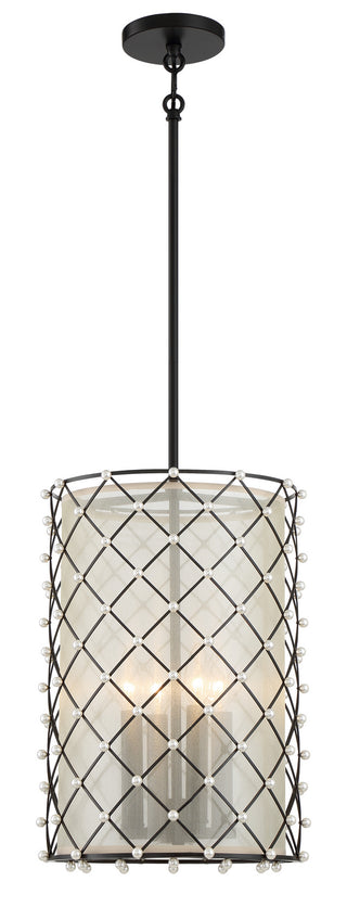 Sheer Elegance Outdoor (Damp) Pendant by Minka-Lavery