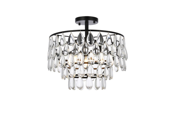 Mila Flush Mount Ceiling Light by Elegant Lighting