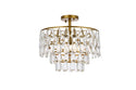 Mila Flush Mount Ceiling Light by Elegant Lighting