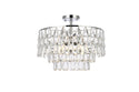 Mila Flush Mount Ceiling Light by Elegant Lighting