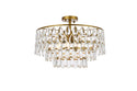 Mila Flush Mount Ceiling Light by Elegant Lighting