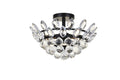 Emilia Flush Mount Ceiling Light by Elegant Lighting