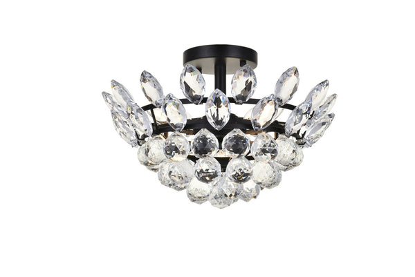 Emilia Flush Mount Ceiling Light by Elegant Lighting