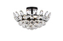 Emilia Flush Mount Ceiling Light by Elegant Lighting