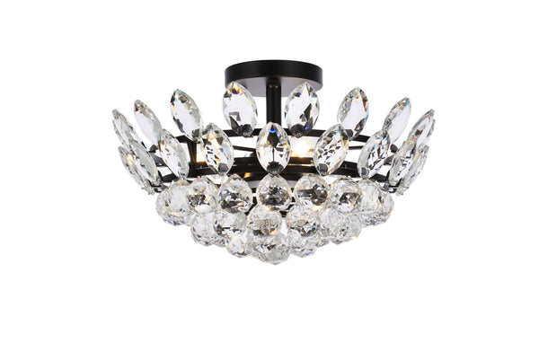 Emilia Flush Mount Ceiling Light by Elegant Lighting