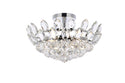 Emilia Flush Mount Ceiling Light by Elegant Lighting