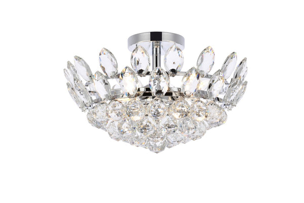 Emilia Flush Mount Ceiling Light by Elegant Lighting