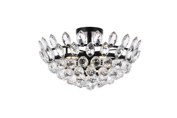 Emilia Flush Mount Ceiling Light by Elegant Lighting