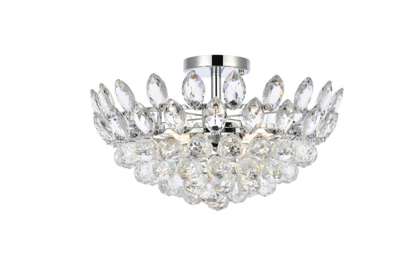 Emilia Flush Mount Ceiling Light by Elegant Lighting