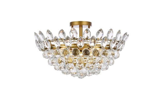 Emilia Flush Mount Ceiling Light by Elegant Lighting