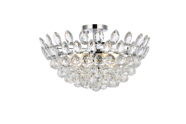 Emilia Flush Mount Ceiling Light by Elegant Lighting