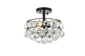 Savannah Flush Mount Ceiling Light by Elegant Lighting