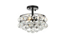 Savannah Flush Mount Ceiling Light by Elegant Lighting