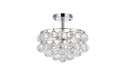 Savannah Flush Mount Ceiling Light by Elegant Lighting