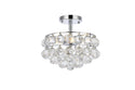 Savannah Flush Mount Ceiling Light by Elegant Lighting