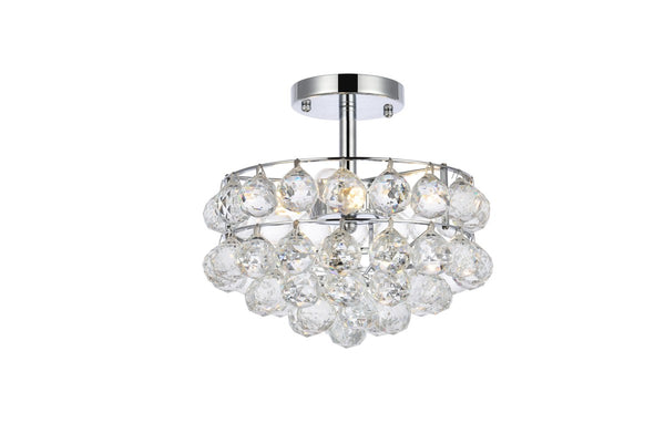 Savannah Flush Mount Ceiling Light by Elegant Lighting