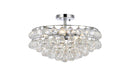 Savannah Flush Mount Light by Elegant Lighting