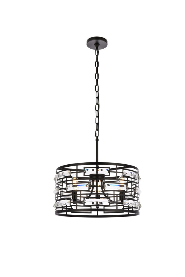Elegant Lighting-1108D16BK|MAIN