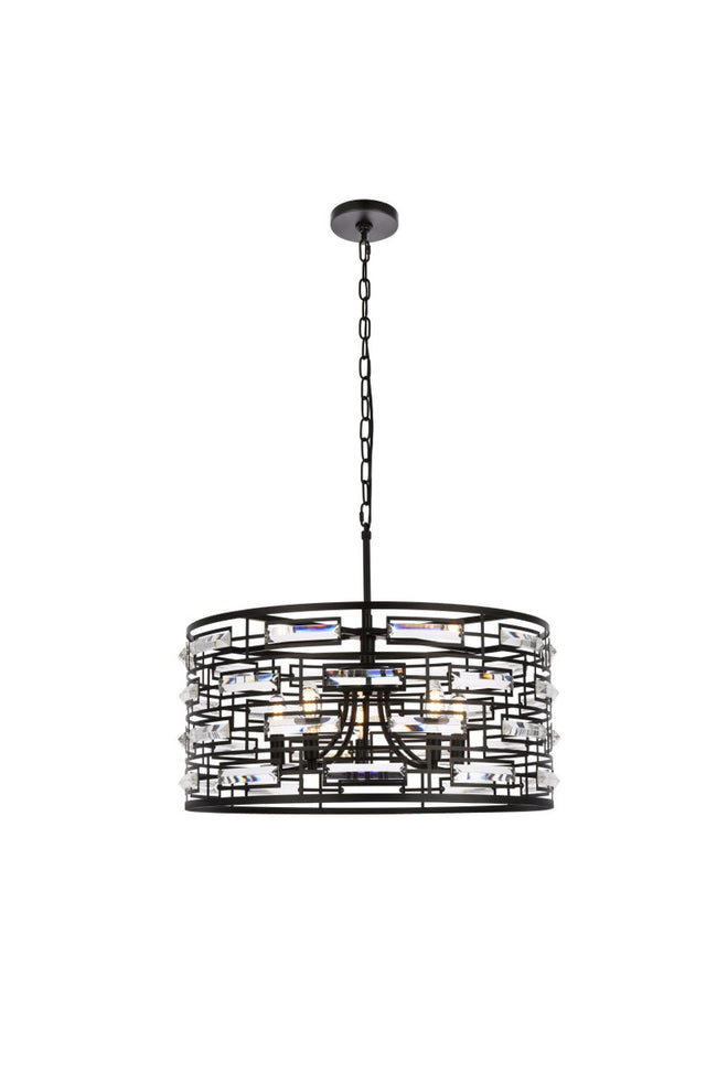 Elegant Lighting-1108D24BK|MAIN