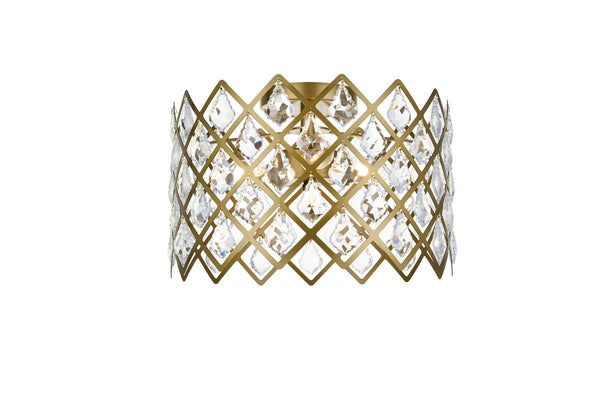 Lyla Flush Mount Ceiling Light by Elegant Lighting