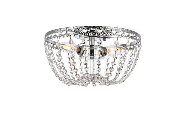 Kylie Flush Mount Ceiling Light by Elegant Lighting