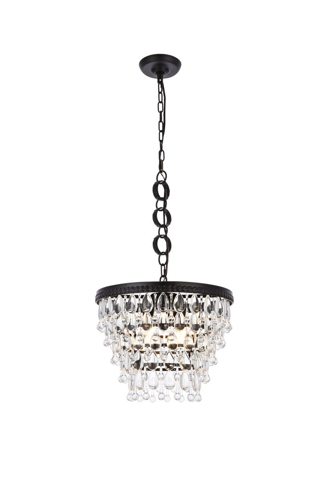 Elegant Lighting-1219D16BK/RC|MAIN