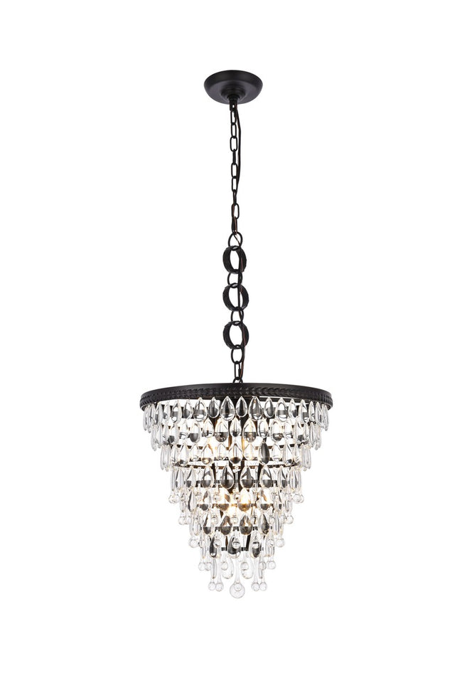 Elegant Lighting-1219D18BK/RC|MAIN