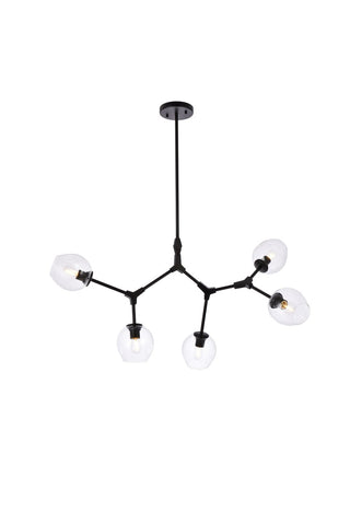 Buy black Cavoli Outdoor (Damp) Chandelier by Elegant Lighting