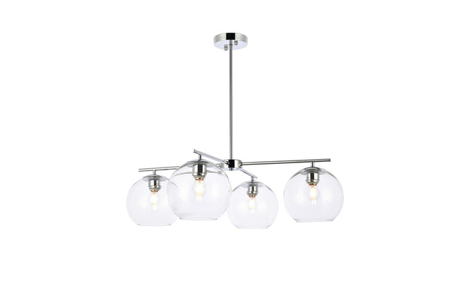 Opus Outdoor (Damp) Pendant by Elegant Lighting
