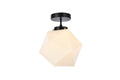 Lawrence Outdoor (Damp) Flush Mount Light by Elegant Lighting