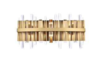 Buy satin-gold-and-clear-shade Serena Vanity by Elegant Lighting